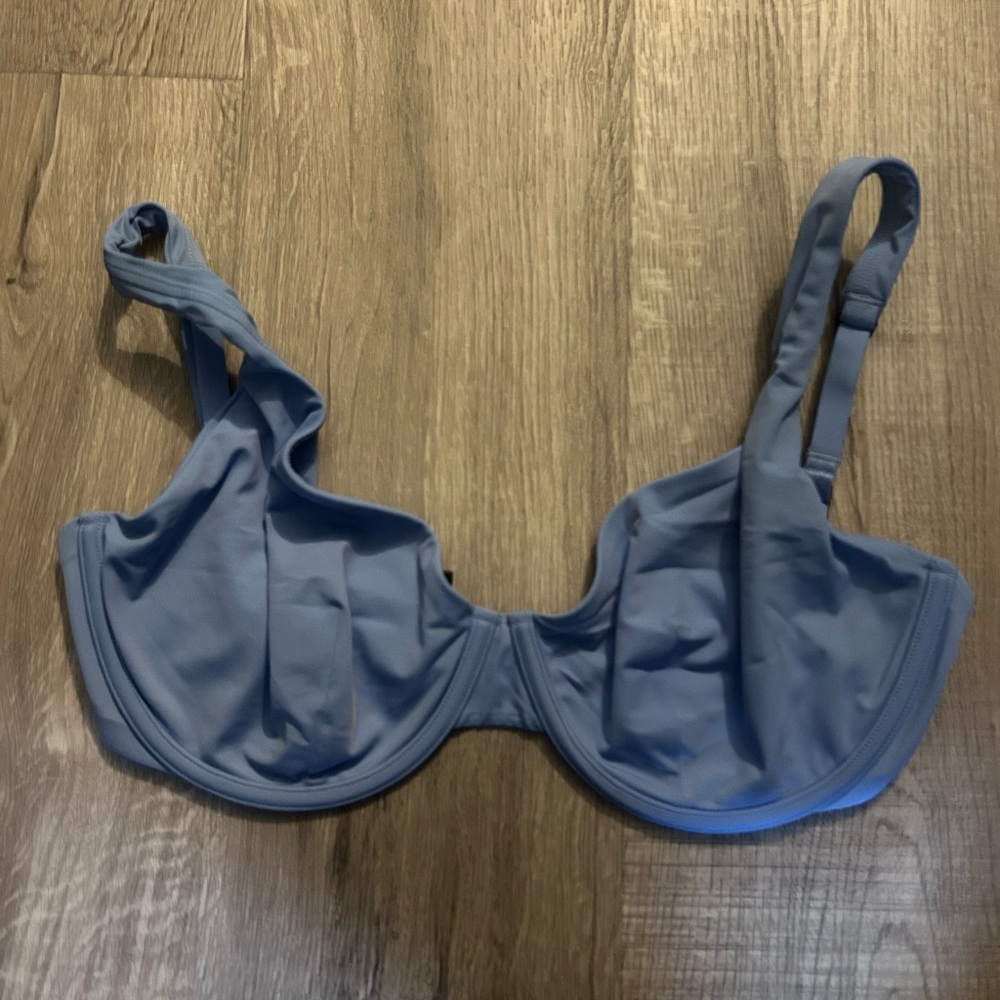 CUUP Blue Bikini with Underwire Support and Smooth Finish